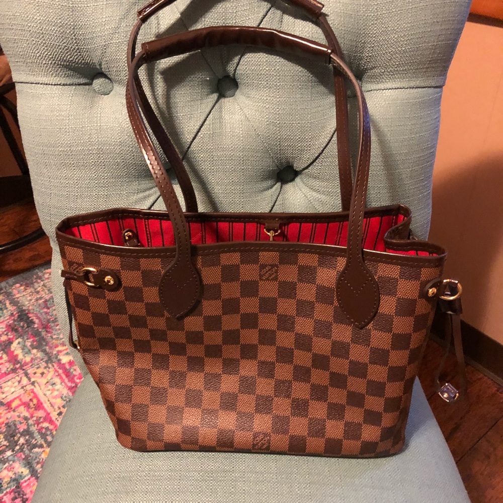 Louis Vuitton neverfull Damier ebene pm